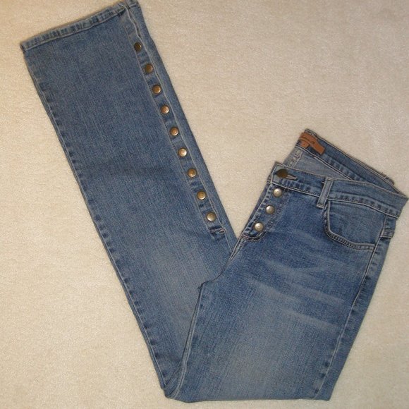 AB 2501 Arden B (Size 6 Long) Distress Spandex   Denim (Boot Leg) - Picture 10 of 12